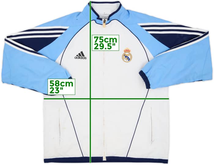 2005-06 Real Madrid adidas Track Jacket - 5/10 - (XL)