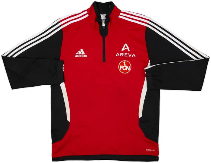 2011-12 Nurnberg Top de entrenamiento con cremallera 1/4 versión jugador adidas - 6/10 - (M/L)