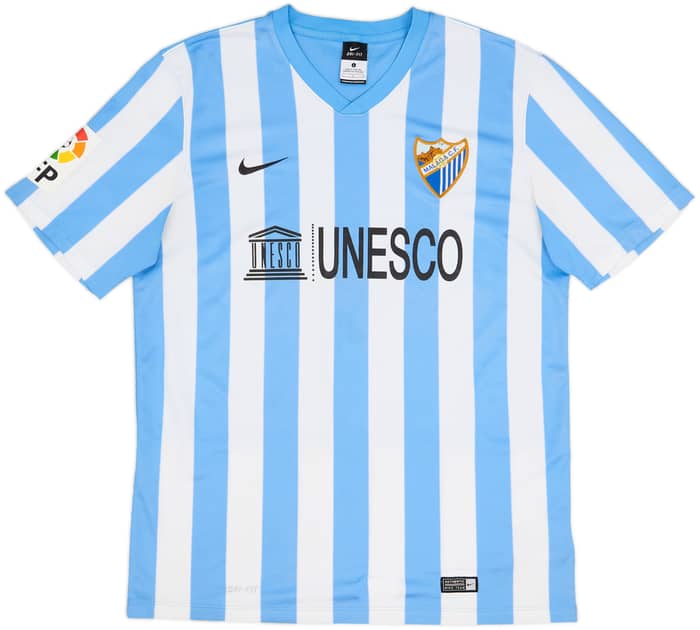 2014-15 Malaga Home Shirt - 6/10 - (L)