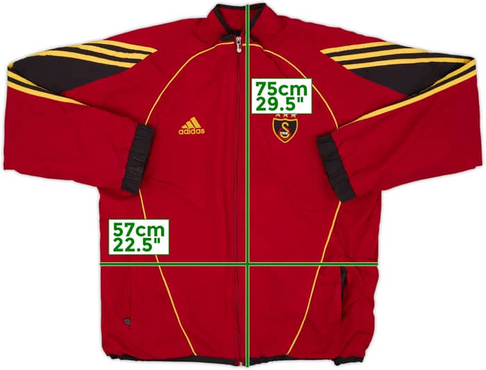 2005-06 Galatasaray adidas Chaqueta de chándal - 7/10 - (L/XL)