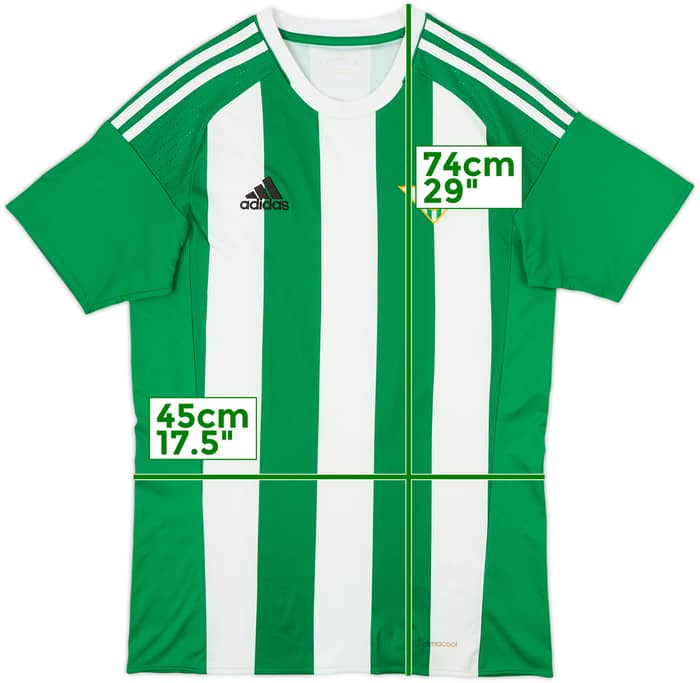 2016-17 Real Betis Home Shirt - 8/10 - (S)