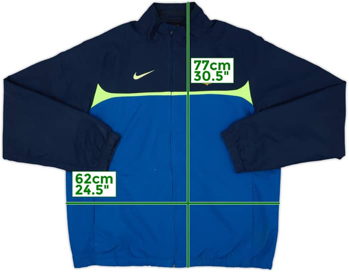 2010-11 Barcelona Nike Track Jacket - 7/10 - (XL)