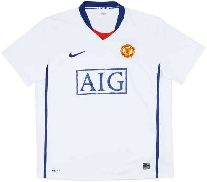 2008-10 Manchester United Away Shirt - 5/10 - (L)