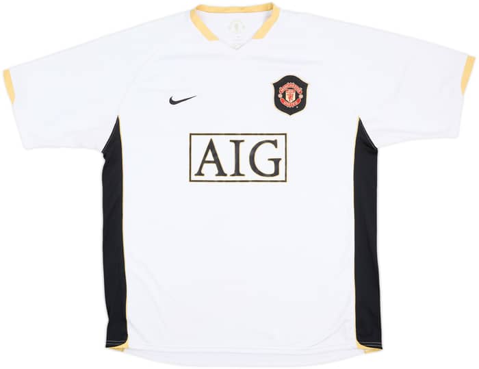 2006-08 Manchester United Away Shirt Solskjaer #20 - 8/10 - (XL)