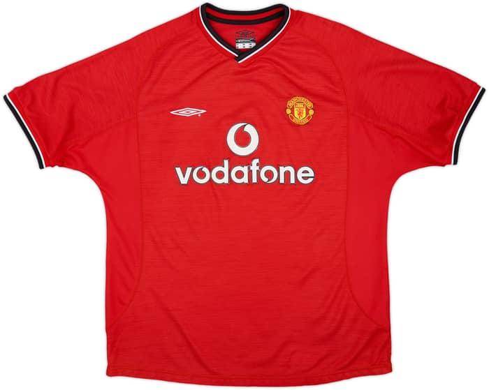 2000-02 Manchester United Home Shirt - 4/10 - (L)
