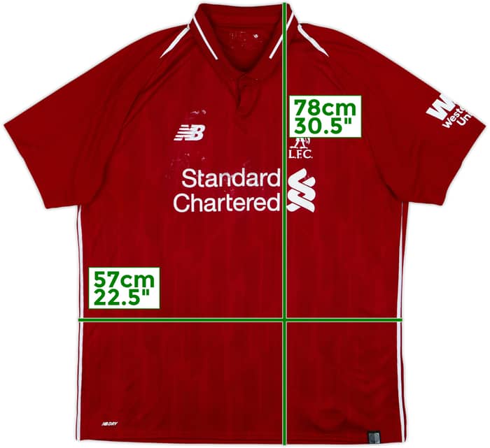 2018-19 Liverpool Home Shirt - 4/10 - (XL)