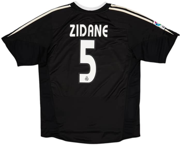 Camiseta de visitante del Real Madrid 2004-05 Zidane #5 - 9/10 - (M)