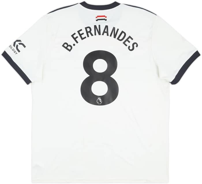 2024-25 Manchester United Third Shirt B.Fernandes #8 - 7/10 - (XXL)