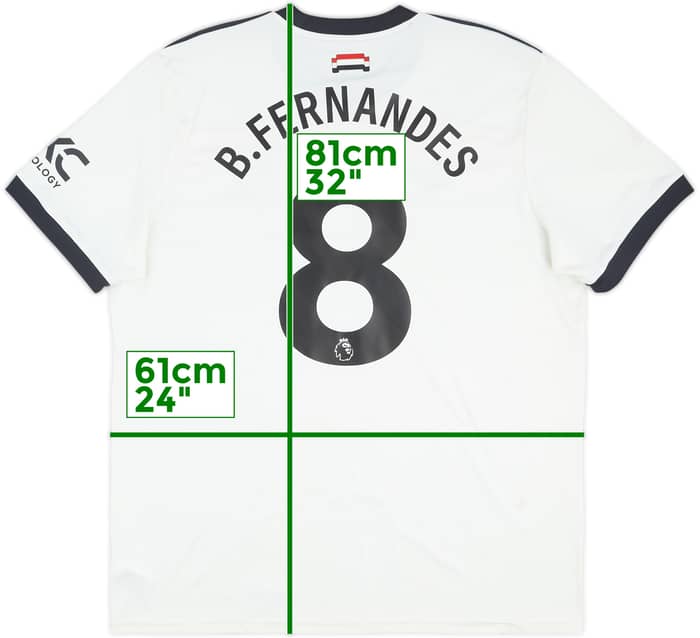 2024-25 Manchester United Third Shirt B.Fernandes #8 - 7/10 - (XXL)