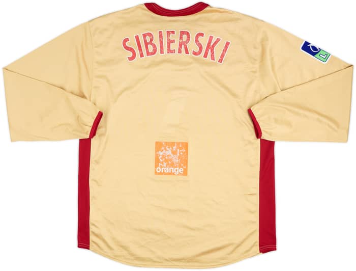 2002-03 Lens Player Issue Home L/S Shirt Sibierski - 4/10 - (XL)