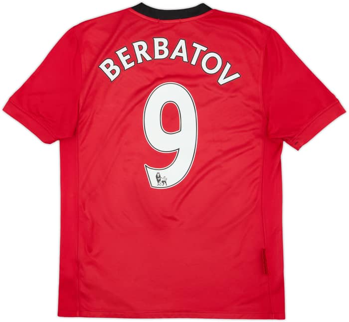 2009-10 Manchester United Home Shirt Berbatov #9 - 5/10 - (S)