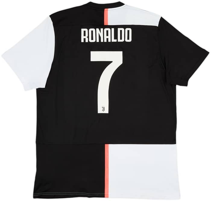 2019-20 Juventus Home Shirt Ronaldo #7 - 5/10 - (XL)
