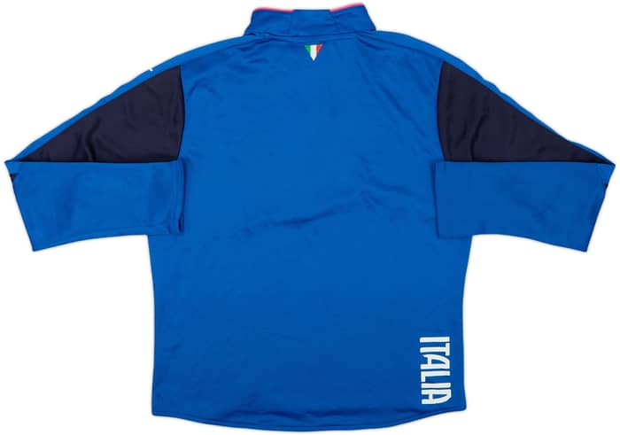 2014-15 Italy Puma 1/2 Zip Drill Top - 4/10 - (M)