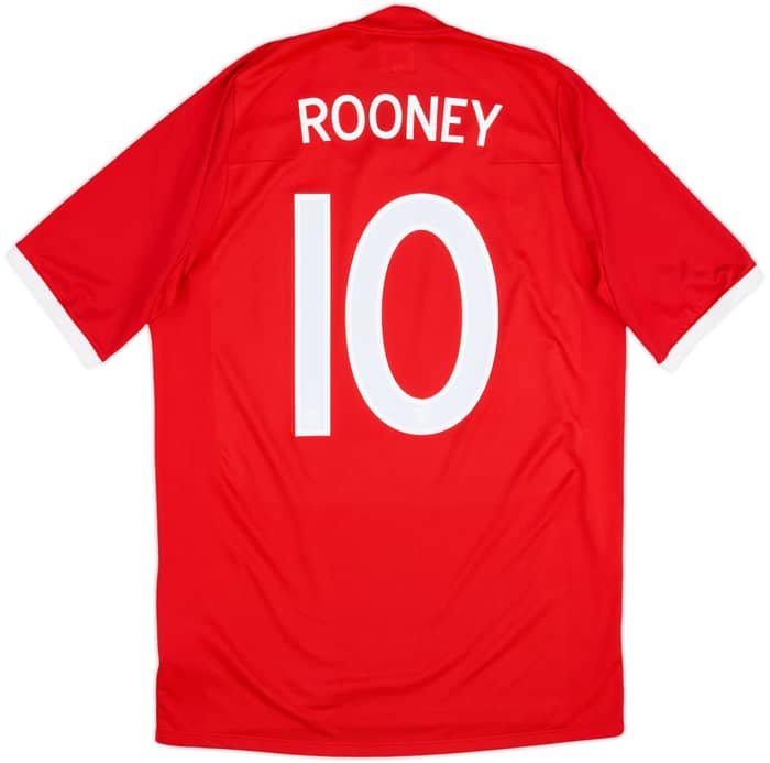 2010-11 England Away Shirt Rooney #10 - 9/10 - (M)
