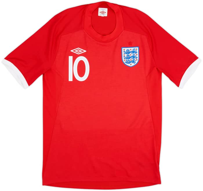 2010-11 England Away Shirt Rooney #10 - 9/10 - (M)
