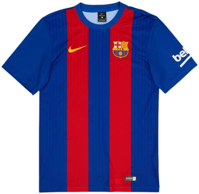 2016-17 Barcelona Basic Home Shirt Messi #10 - 10/10 - (S)