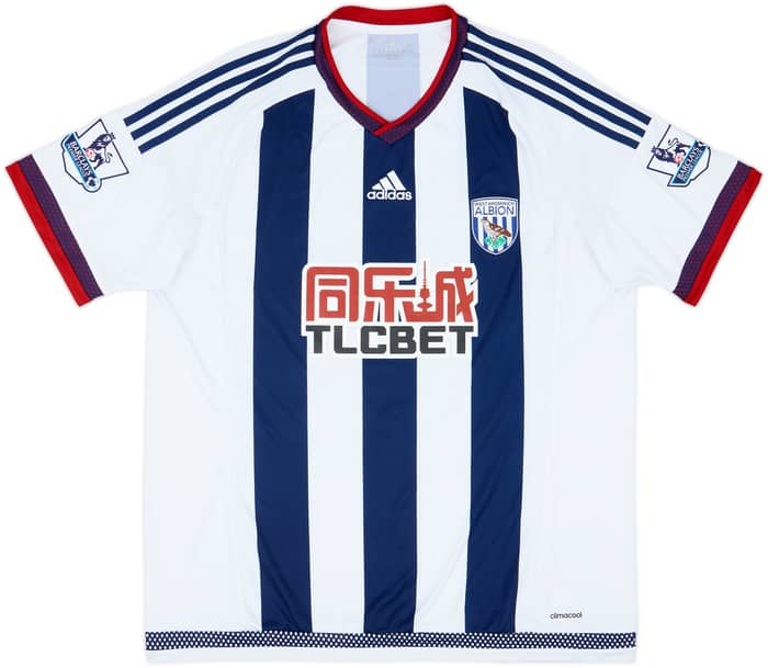 2015-16 West Brom Home Shirt Brunt #11 - 8/10 - (XL)