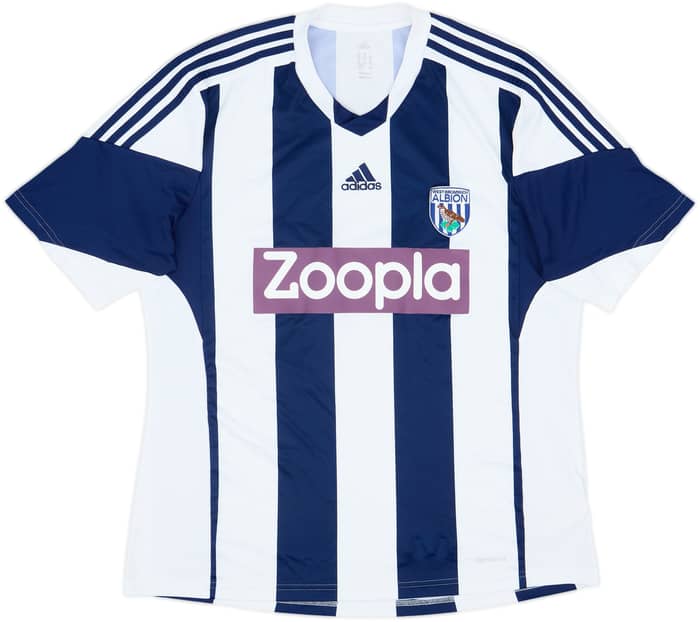 2013-14 West Brom Home Shirt Brunt #11 - 9/10 - (XL)