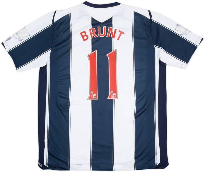 2008-09 West Brom Home Shirt Brunt #11 - 6/10 - (XL)