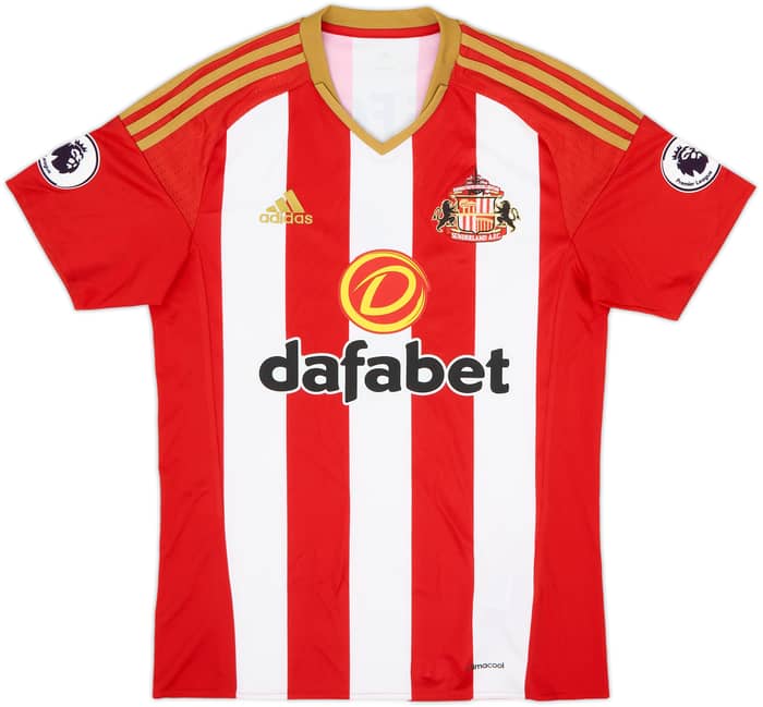 2016-17 Sunderland Home Shirt Defoe #18 - 9/10 - (S)