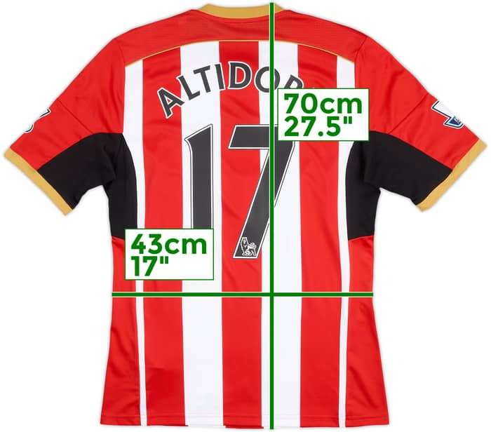 2014-15 Sunderland Home Shirt Altidore #17 - 9/10 - (S)