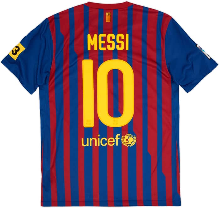 2011-12 Barcelona Home Shirt Messi #10 - 8/10 - (M)