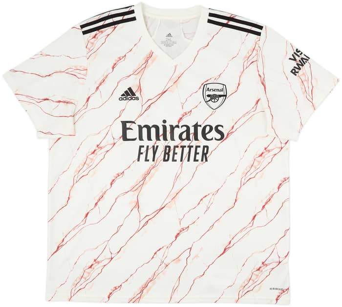 2020-21 Arsenal Away Shirt Aubameyang #14 - 8/10 - (XXL)