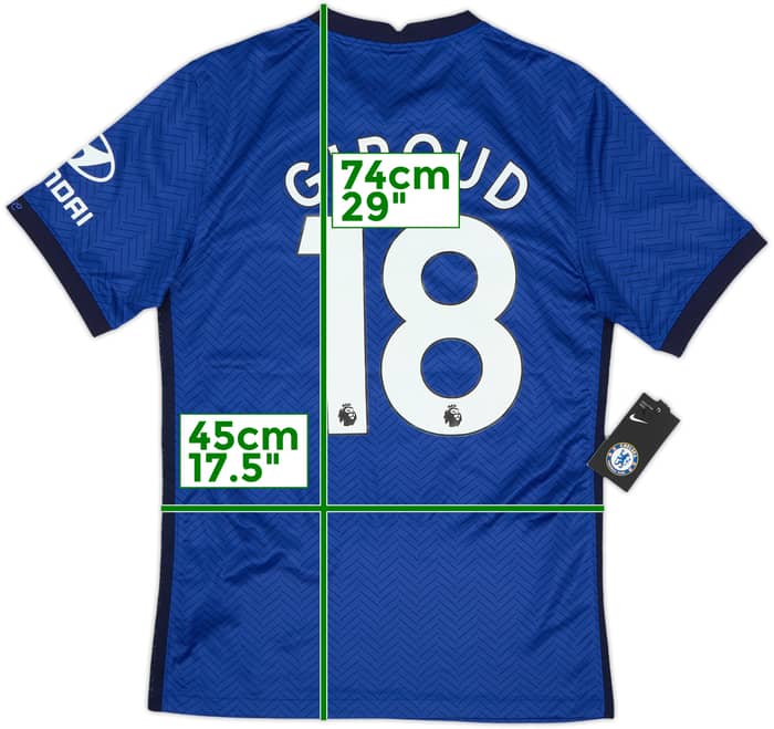 2020-21 Chelsea Home Shirt Giroud #18 (S)