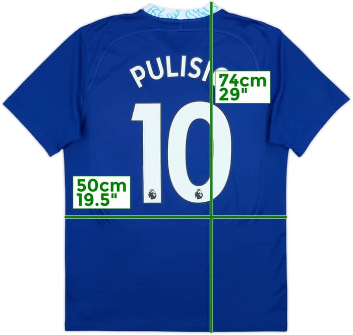 2022-23 Chelsea Home Shirt Pulisic #10 - 9/10 - (M)