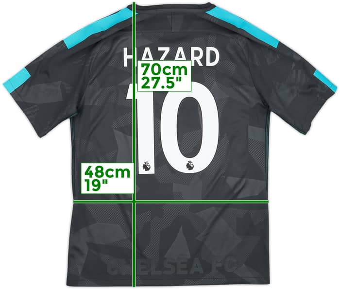 2017-18 Chelsea Third Shirt Hazard #10 - 6/10 - (M)