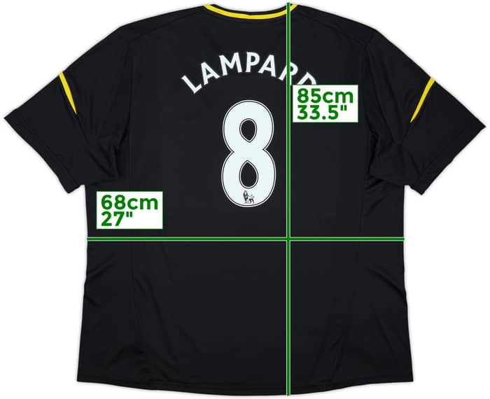 2012-13 Chelsea Third Shirt Lampard #8 - 9/10 - (3XL)