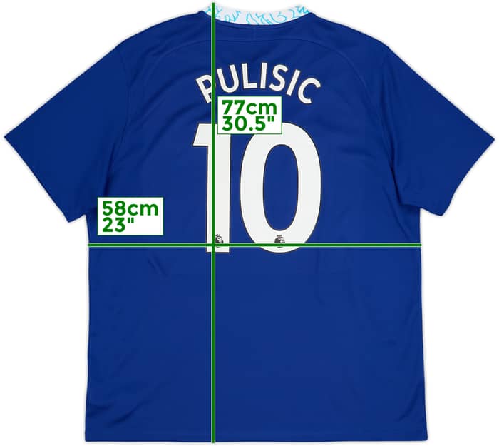 2022-23 Chelsea Home Shirt Pulisic #10 - 10/10 - (XL)