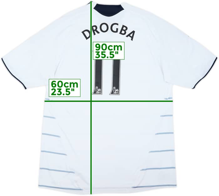 2009-10 Chelsea Third Shirt Drogba #11 - 7/10 - (3XL)