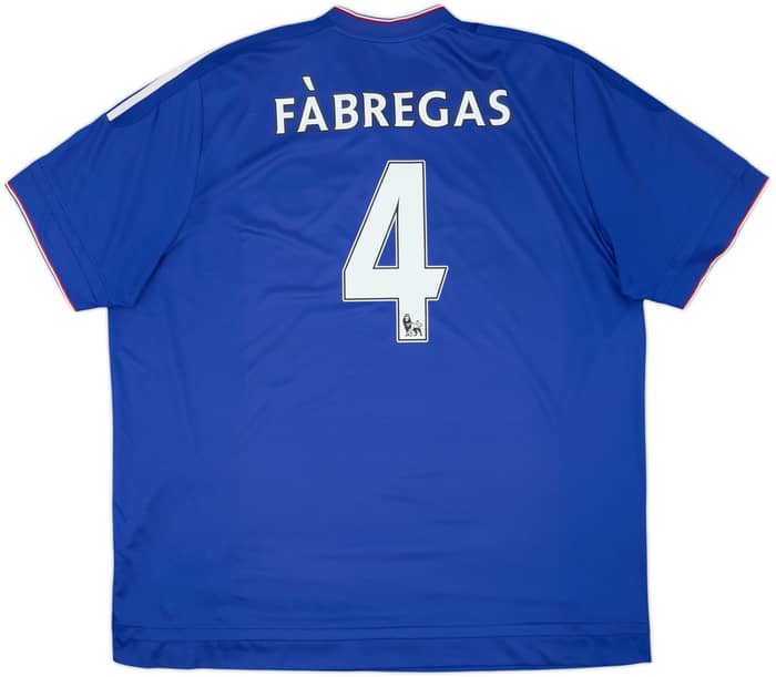 2015-16 Chelsea Home Shirt Fabregas #4 - 7/10 - (3XL)