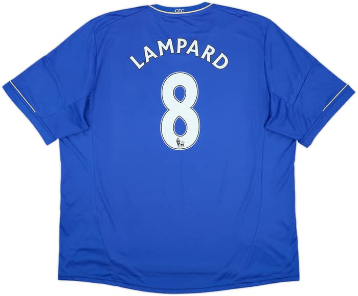 2012-13 Chelsea Home Shirt Lampard #8 - 9/10 - (3XL)