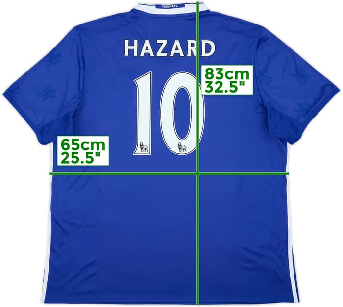 2016-17 Chelsea Home Shirt Hazard #10 - 8/10 - (XXL)