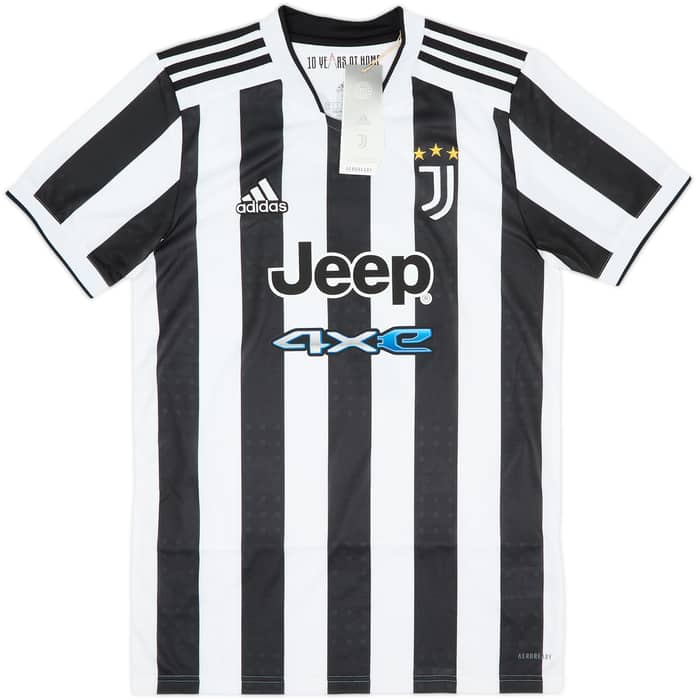 Camiseta de local del Juventus 2021-22 Vlahovic #7 (S)