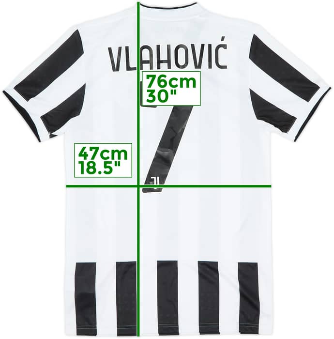 Camiseta de local del Juventus 2021-22 Vlahovic #7 (S)