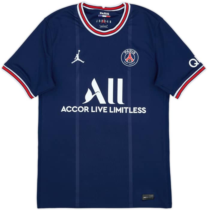 2021-22 Paris Saint-Germain Home Shirt Messi #30 - 8/10 - (S)