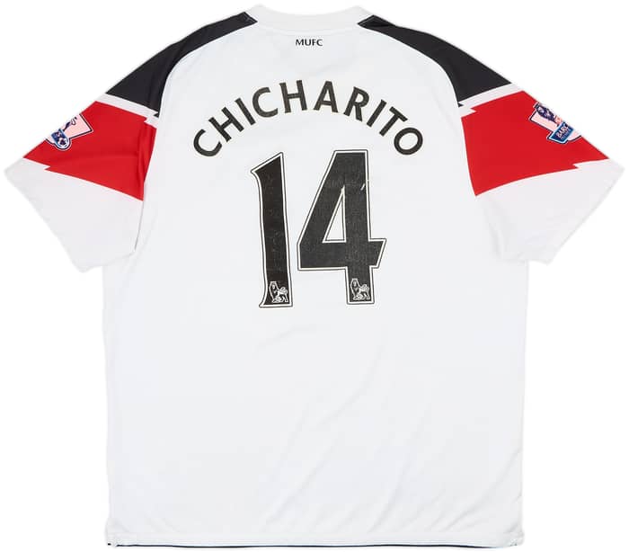 2010-12 Manchester United Away Shirt Chicharito #14 - 5/10 - (XL)