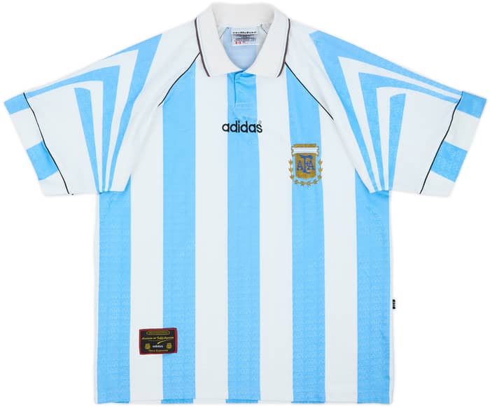 1996-98 Argentina Home Shirt - 8/10 - (L)