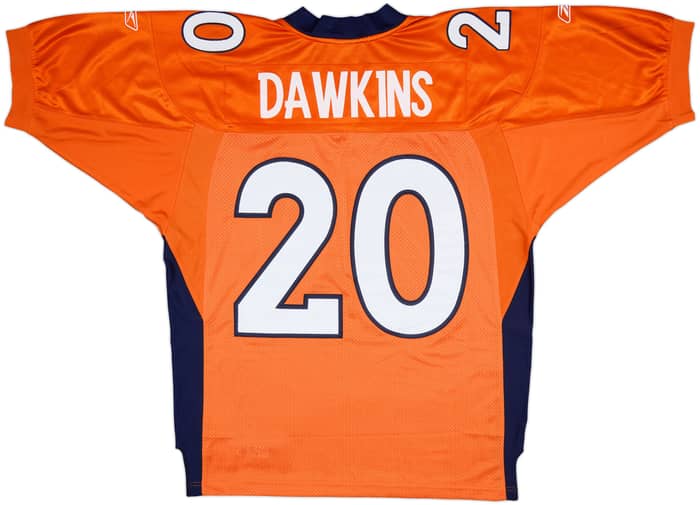 2009 Denver Broncos Dawkins #20 Reebok Authentic Alternate Jersey - 8/10 - (XL)