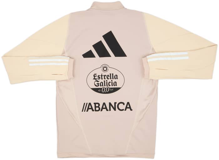 2023-24 Celta Vigo Player Issue adidas 1/4 Zip Training Top - 8/10 - (S)