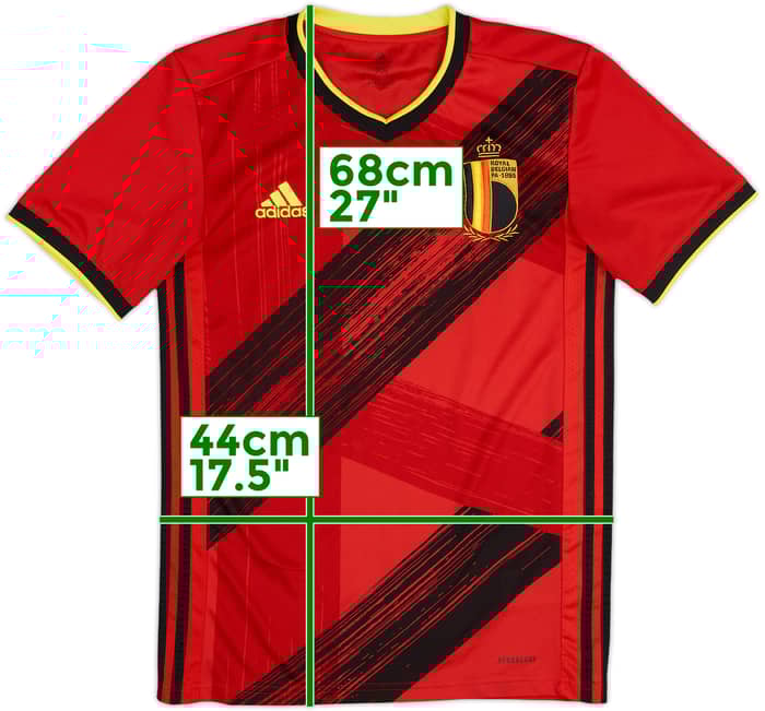 2020-21 Belgium Home Shirt - 9/10 - (XS)