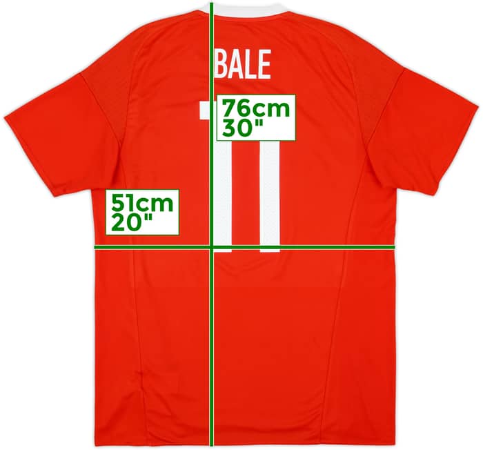 2016-17 Wales Home Shirt Bale #11 - 8/10 - (L)