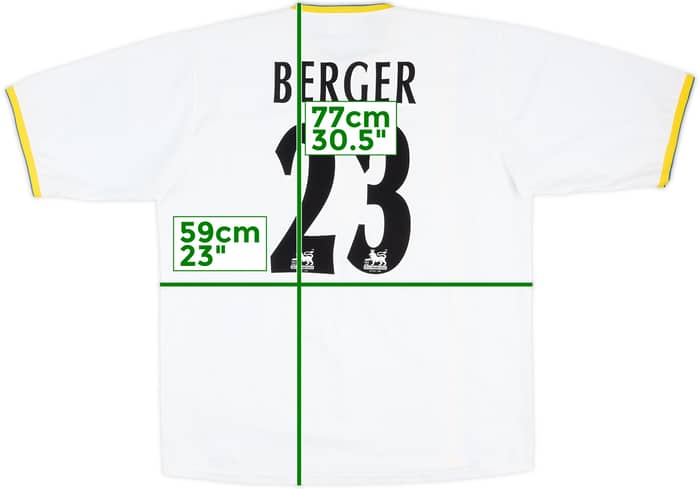 2004-05 Portsmouth Third Shirt Berger #23 - 8/10 - (L)