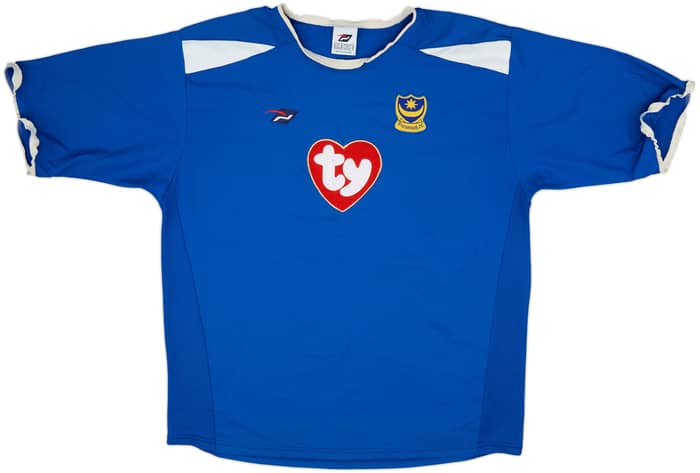 2003-05 Portsmouth Home Shirt Yakubu #20 - 6/10 - (M)