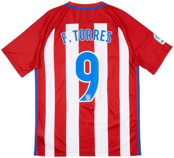 Camiseta de local del Atletico Madrid 2016-17 Torres #9 - 6/10 - (M)