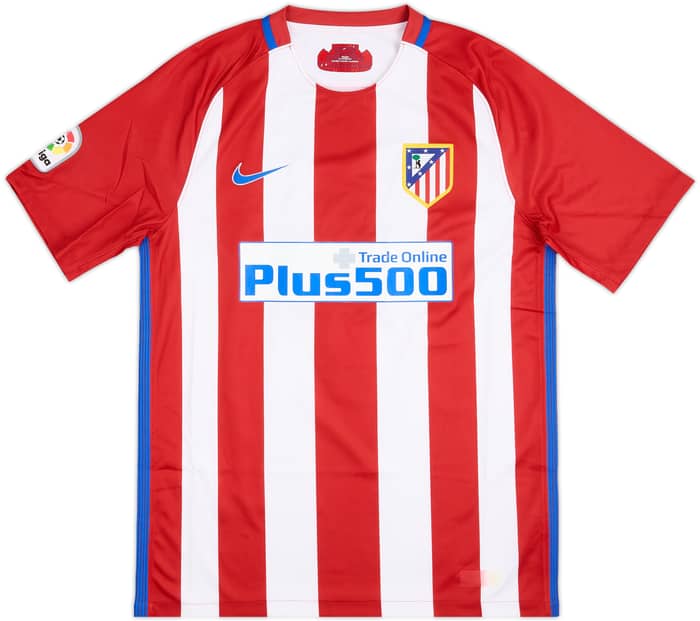 2016-17 Atletico Madrid Home Shirt Torres #9 - 6/10 - (M)