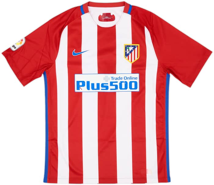 2016-17 Atletico Madrid Home Shirt Torres #9 - 6/10 - (M)